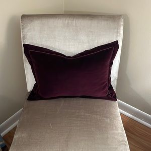 Ralph Lauren velvet pillow